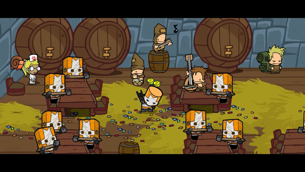 Castle Crashers - Painter Boss Paradise Screenshot 4