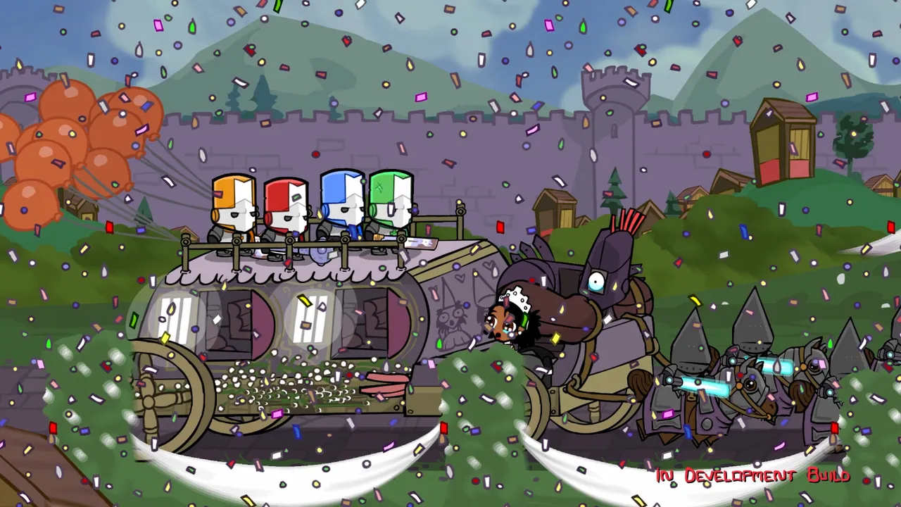 Castle Crashers - Painter Boss Paradise Screenshot 2
