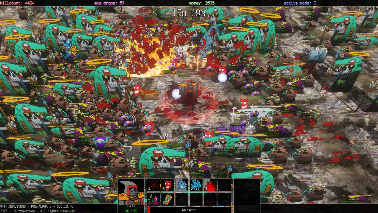 [MFTK: Survivors] Mortemforge: TekaRenzen's Konquerax: Survivors Screenshot 5