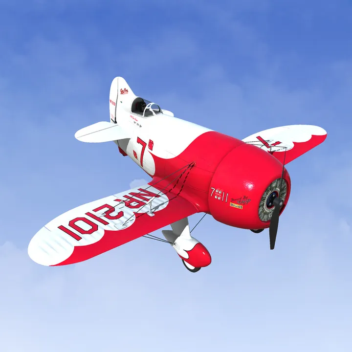 RealFlight Evolution - E-flite UMX Gee Bee R-2 510mm Screenshot 0