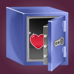 Safe of life icon