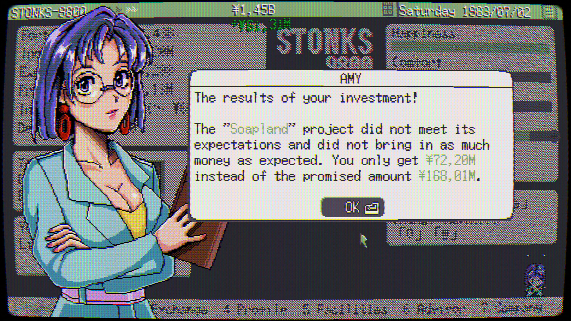 STONKS-9800: Stock Market Simulator Screenshot 3