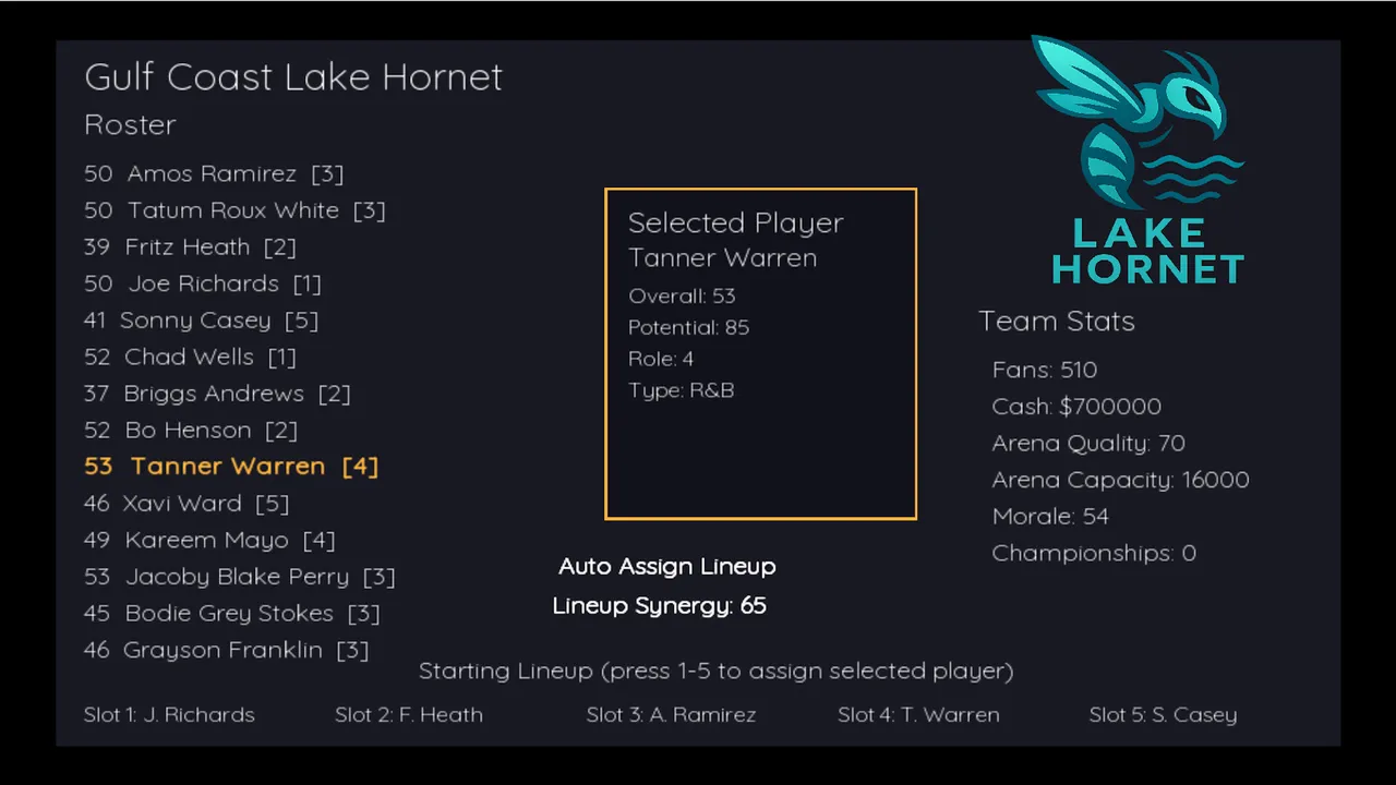 Advance Rise Basketball Manager Screenshot 3