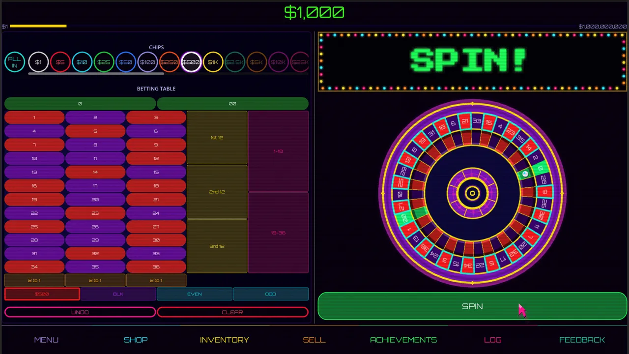 Gambillion Screenshot 1