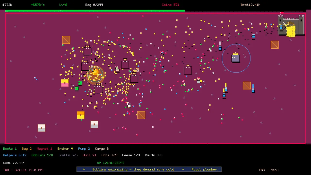 The King Got Too Much Gold Screenshot 8