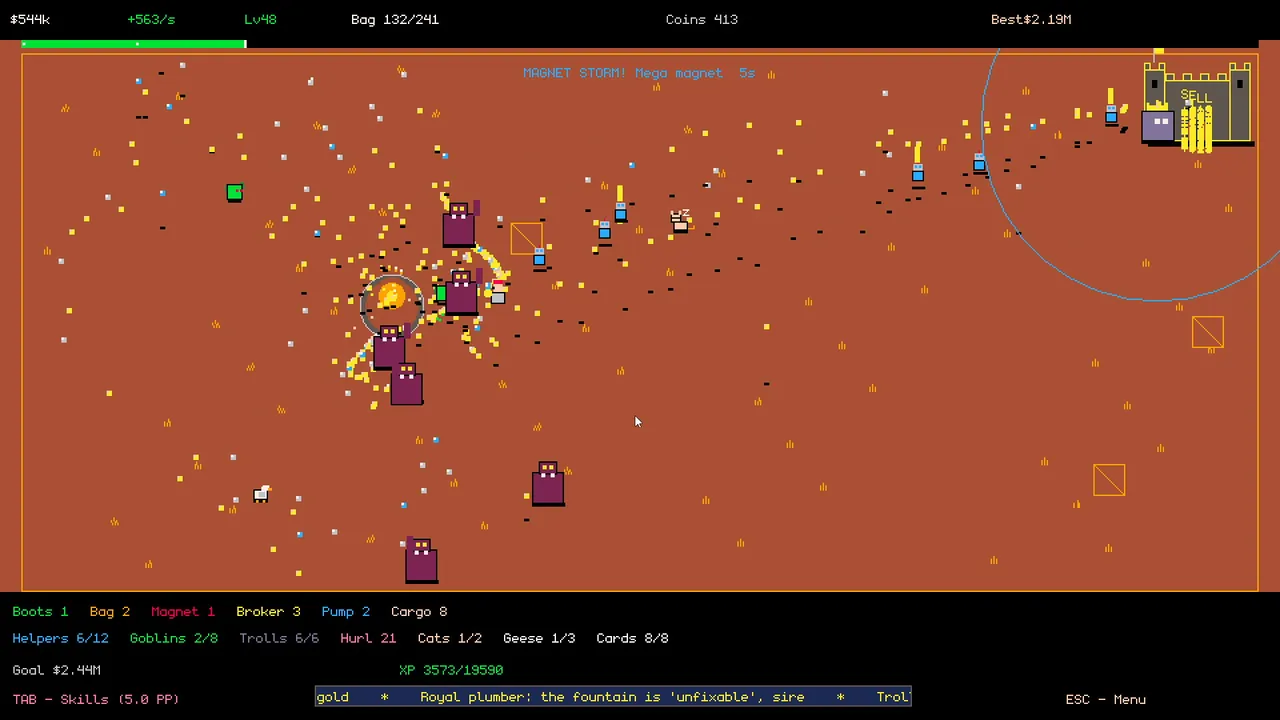 The King Got Too Much Gold Screenshot 6