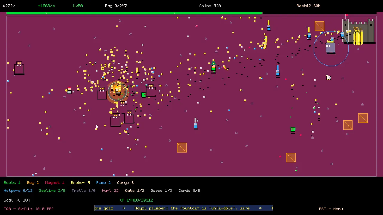 The King Got Too Much Gold Screenshot 2