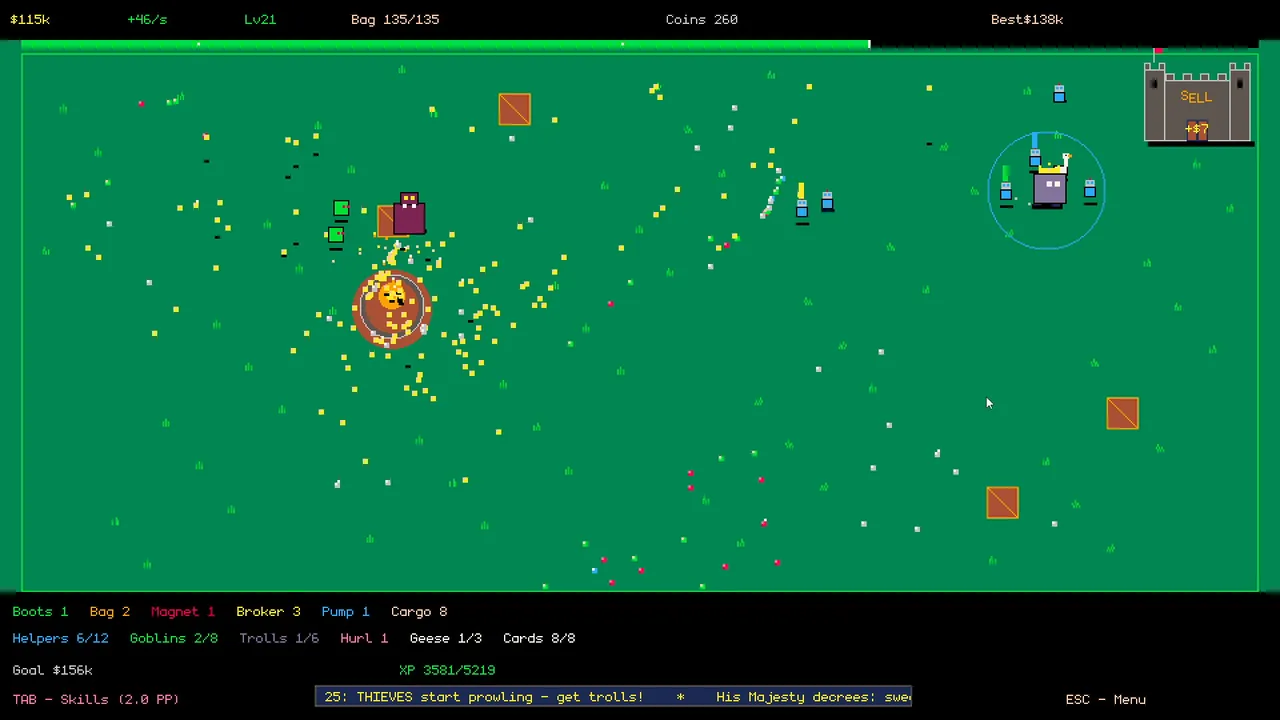 The King Got Too Much Gold Screenshot 3