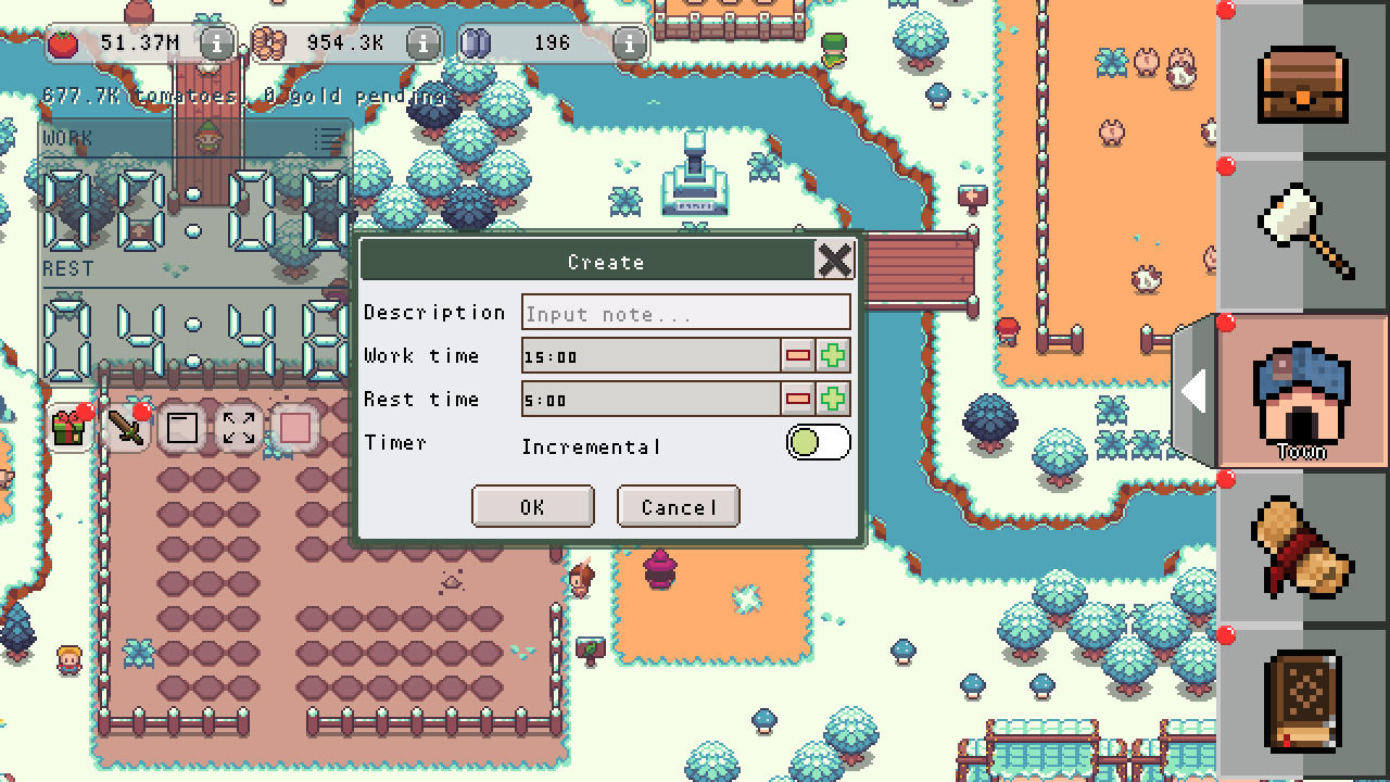 The Legend of Pomodoro Screenshot 2