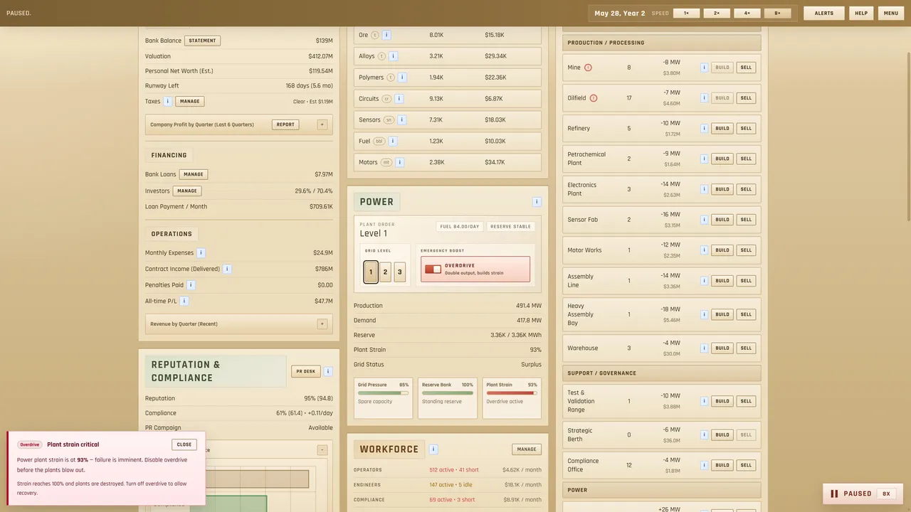 Iron Ledger: Deterrence Has A Price Screenshot 0