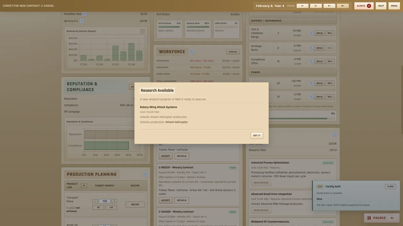 Iron Ledger: Deterrence Has A Price Screenshot 20