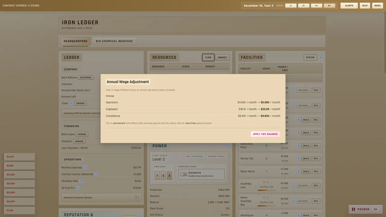 Iron Ledger: Deterrence Has A Price Screenshot 4