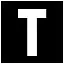 T icon