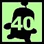 LEVEL 40 icon