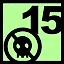 No Deaths 15 icon
