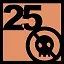 No Deaths 25 icon