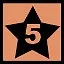 Star 5 icon