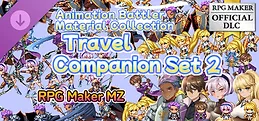 RPG Maker MZ - Animation Battler Material Collection Travel Companion Set 2