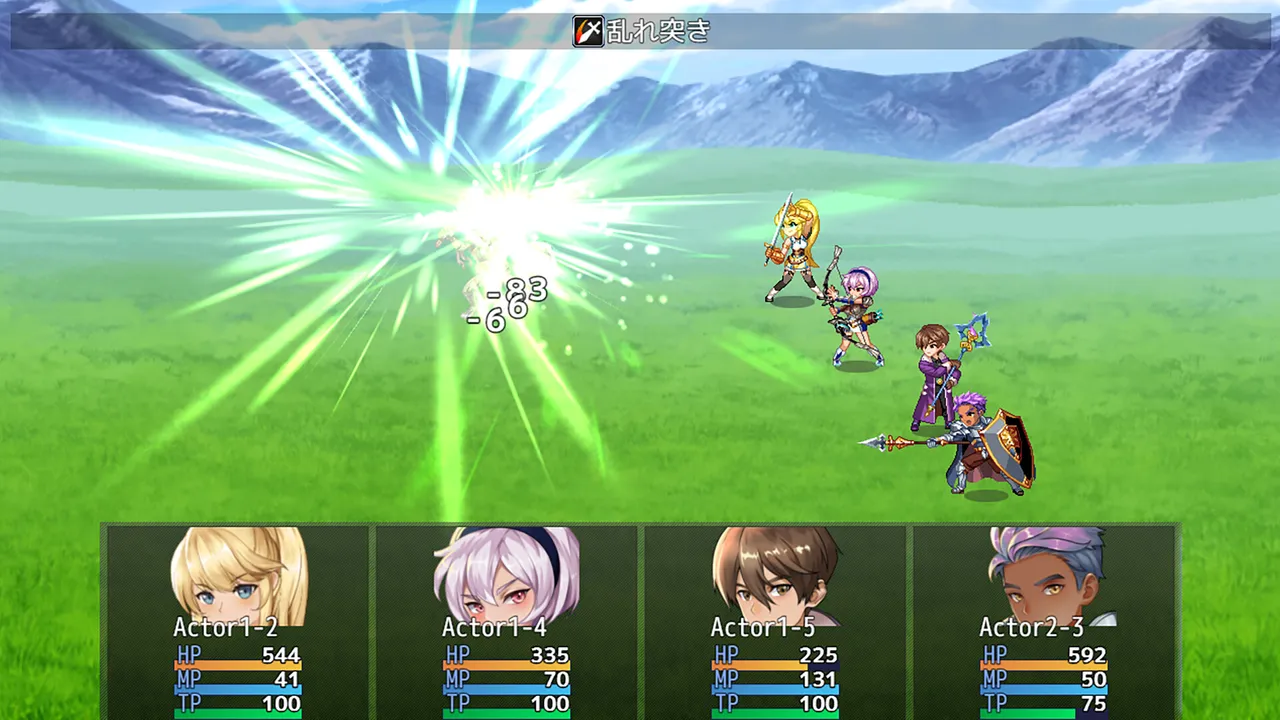 RPG Maker MZ - Animation Battler Material Collection Travel Companion Set 2 Screenshot 1
