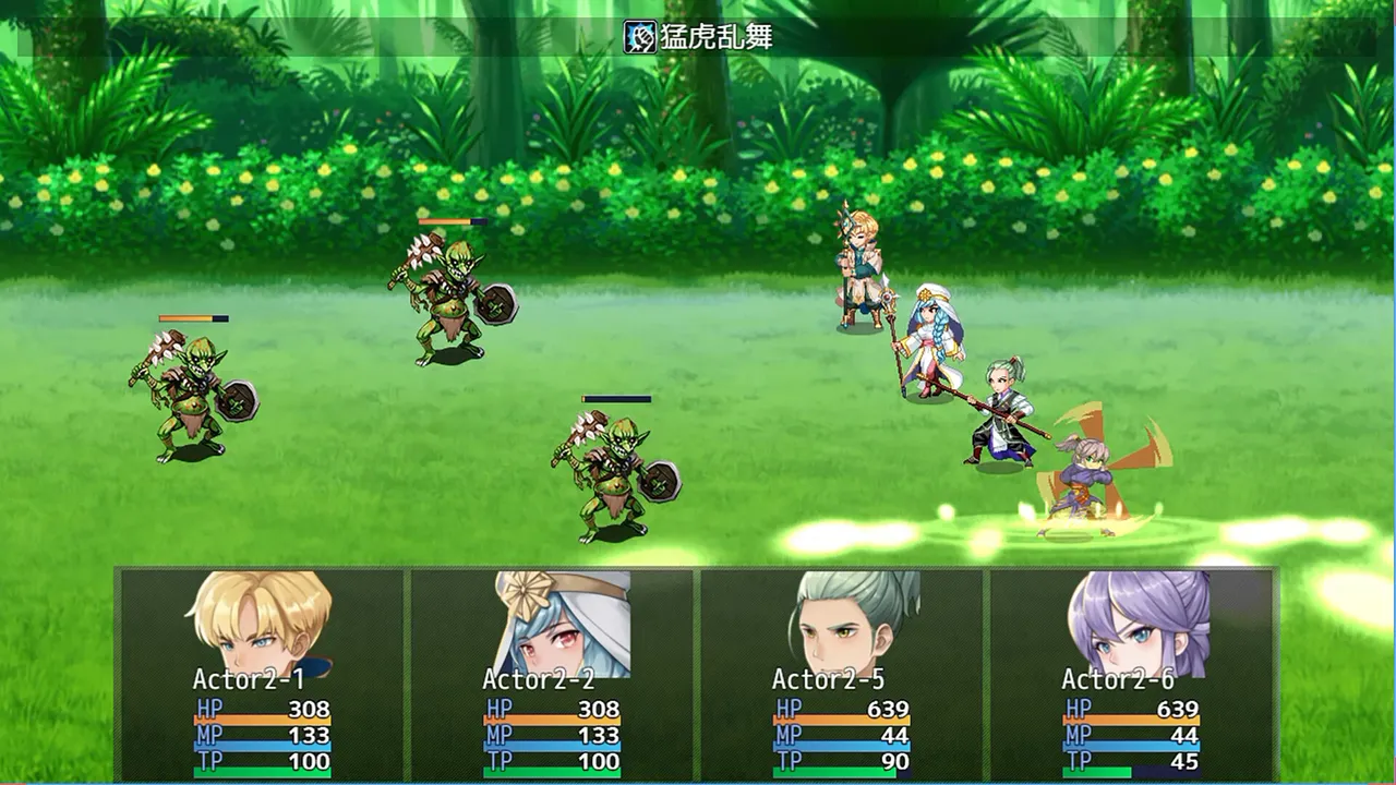 RPG Maker MZ - Animation Battler Material Collection Travel Companion Set 3 Screenshot 3