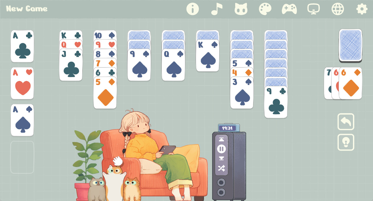 Cozy Solitaire Screenshot 1