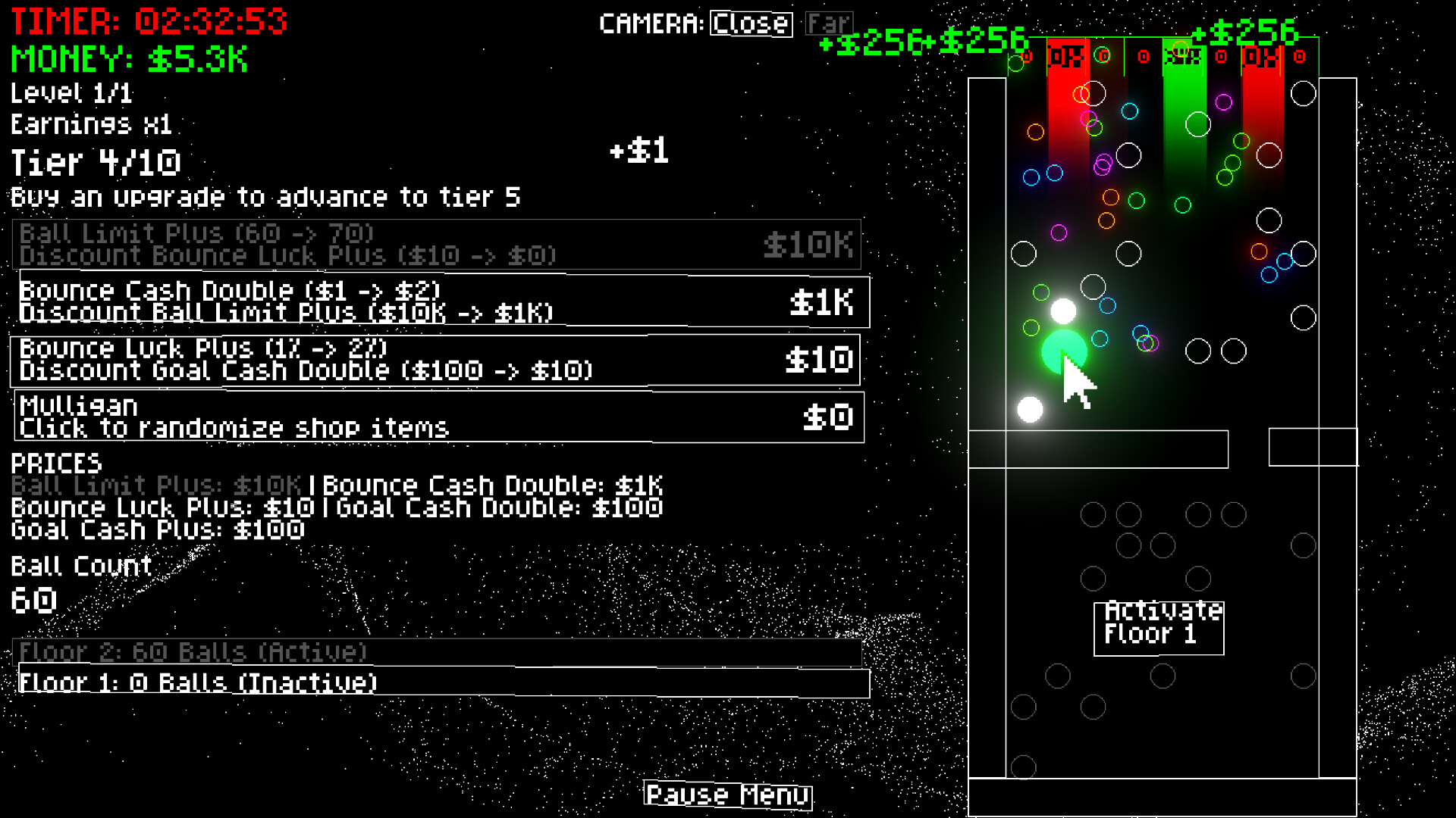 Clicker Climber: Reverse Pachinko Screenshot 0