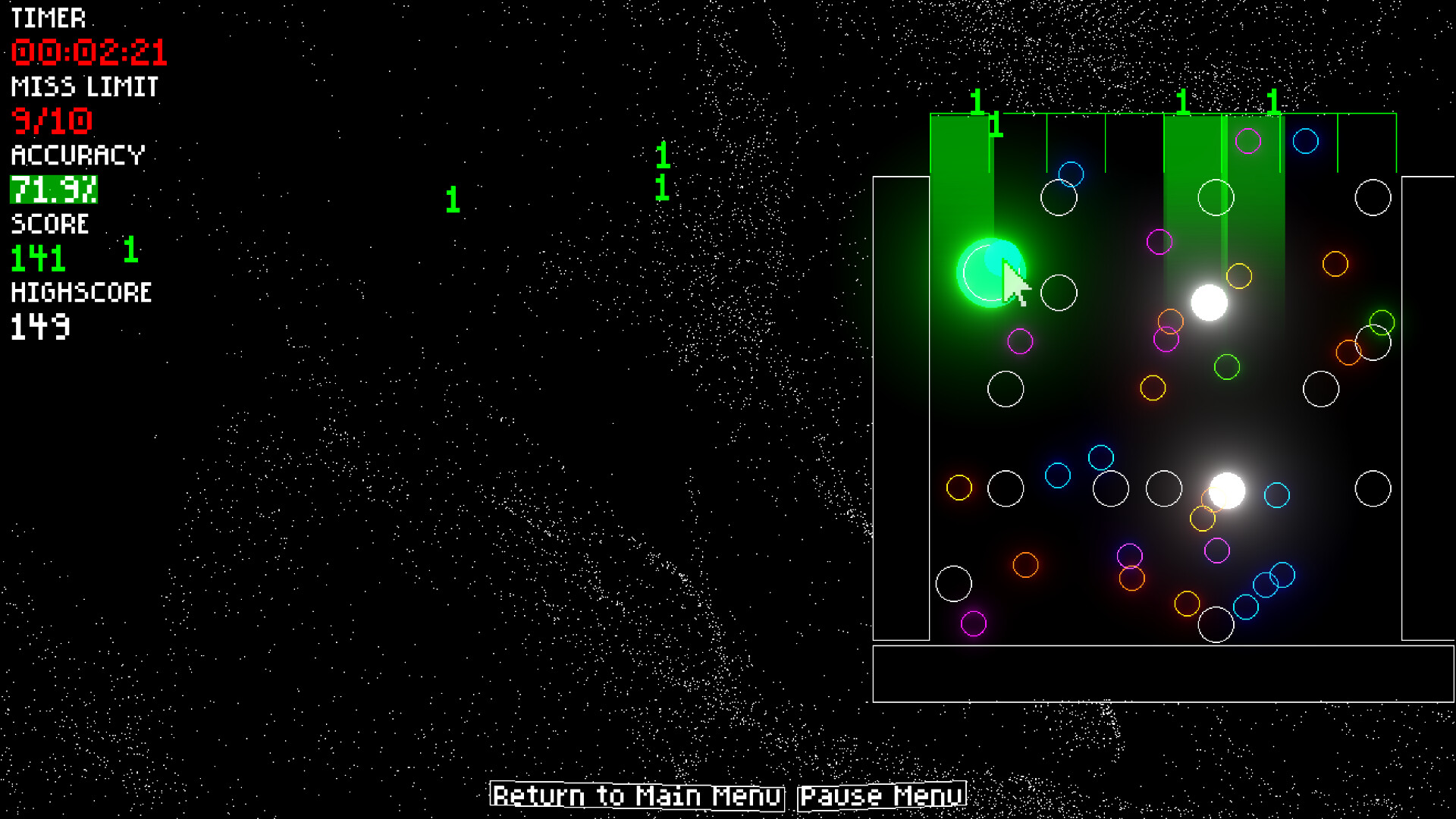 Clicker Climber: Reverse Pachinko Screenshot 2