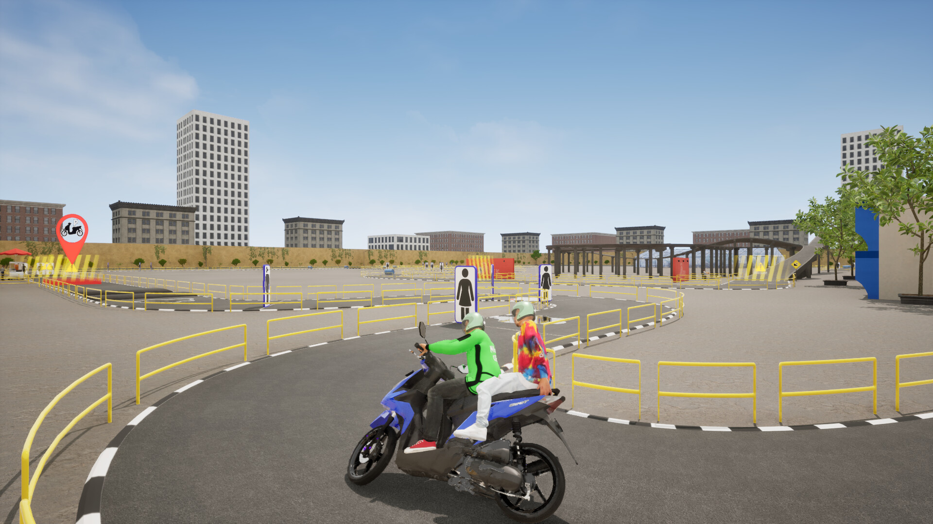 Mang Ojek: Driving Test Screenshot 2