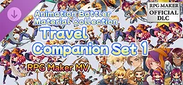 RPG Maker MV - Animation Battler Material Collection Travel Companion Set 1