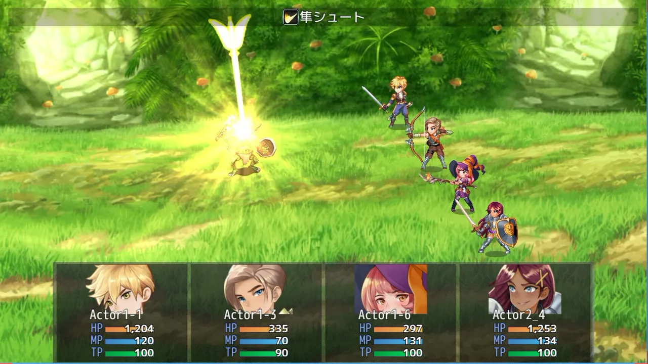 RPG Maker MV - Animation Battler Material Collection Travel Companion Set 1 Screenshot 3