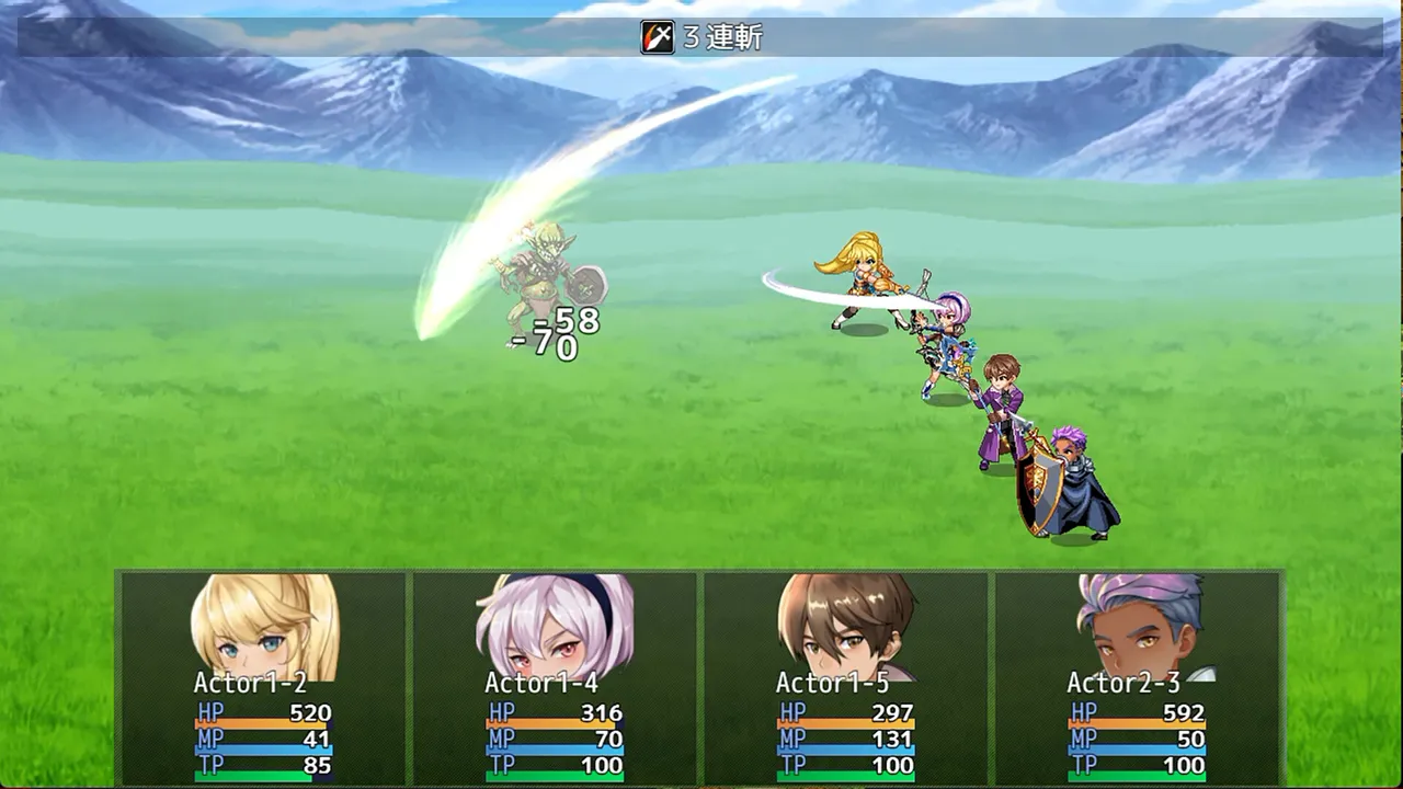 RPG Maker MV - Animation Battler Material Collection Travel Companion Set 2 Screenshot 3