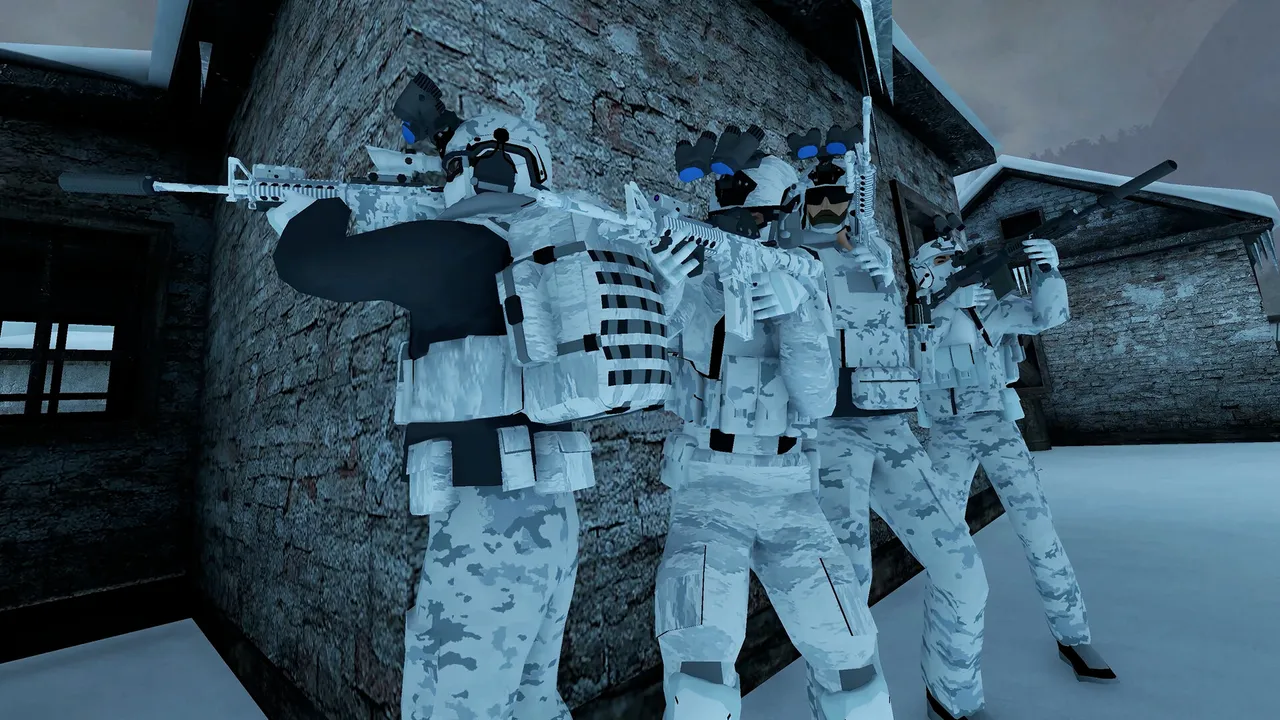 Tactical Assault VR - Winter Cosmetics Pack Screenshot 6