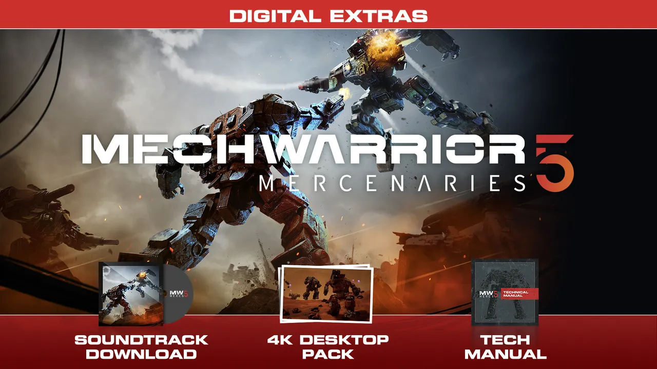 MechWarrior 5: Mercenaries - Digital Extras Content Screenshot 0