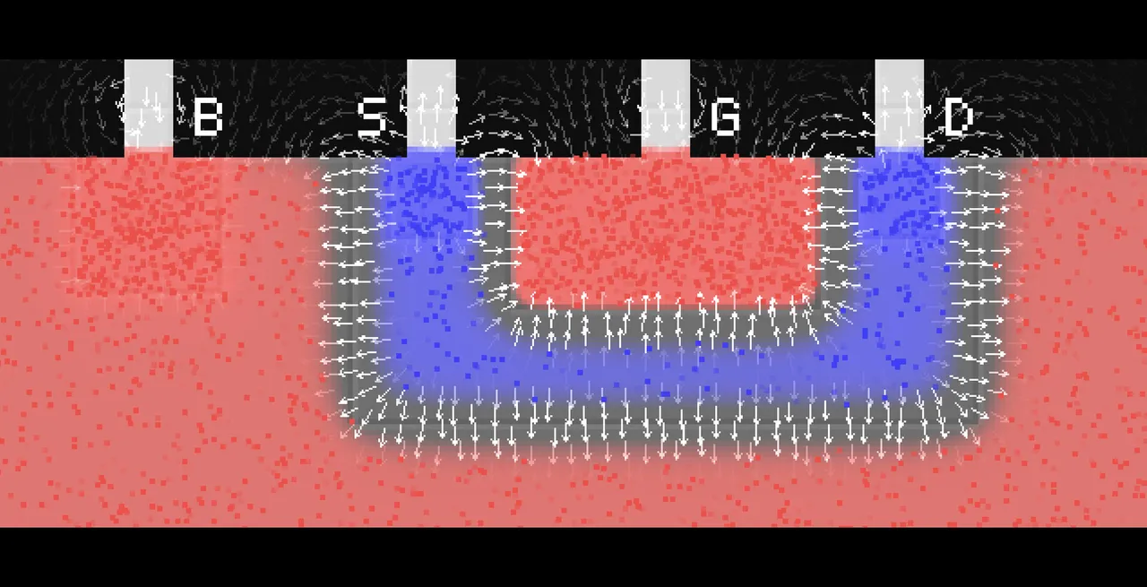 Brandon's Semiconductor Simulator Screenshot 4