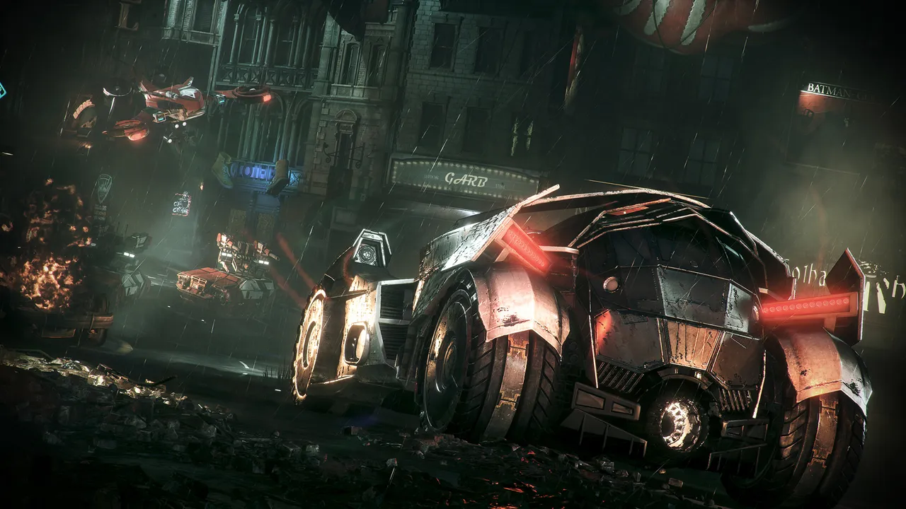 Batman™: Arkham Knight - Prototype Batmobile Skin Screenshot 2
