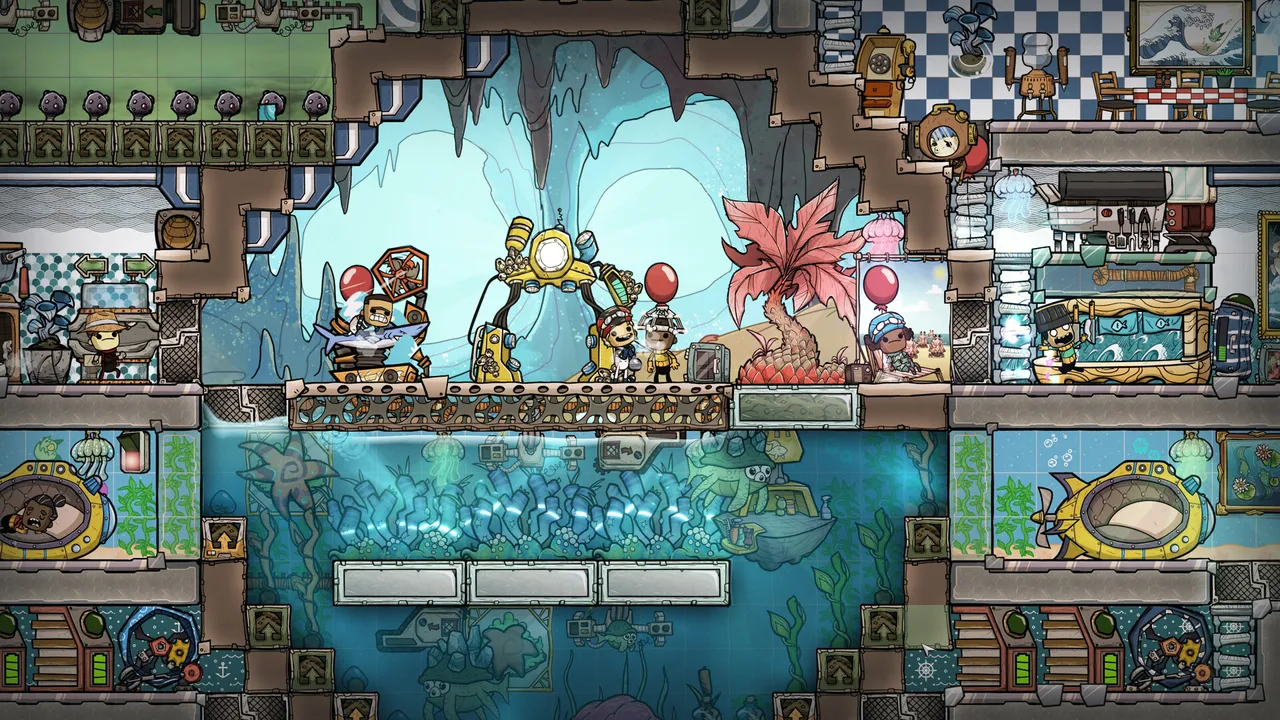 Oxygen Not Included: The Aquatic Planet Pack Screenshot 1