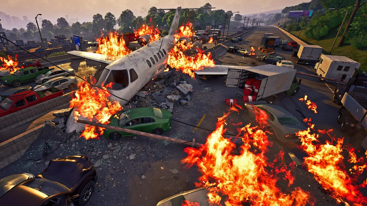 Firefighting Simulator: Ignite - Motor Vehicle Accident Expansion Screenshot 2