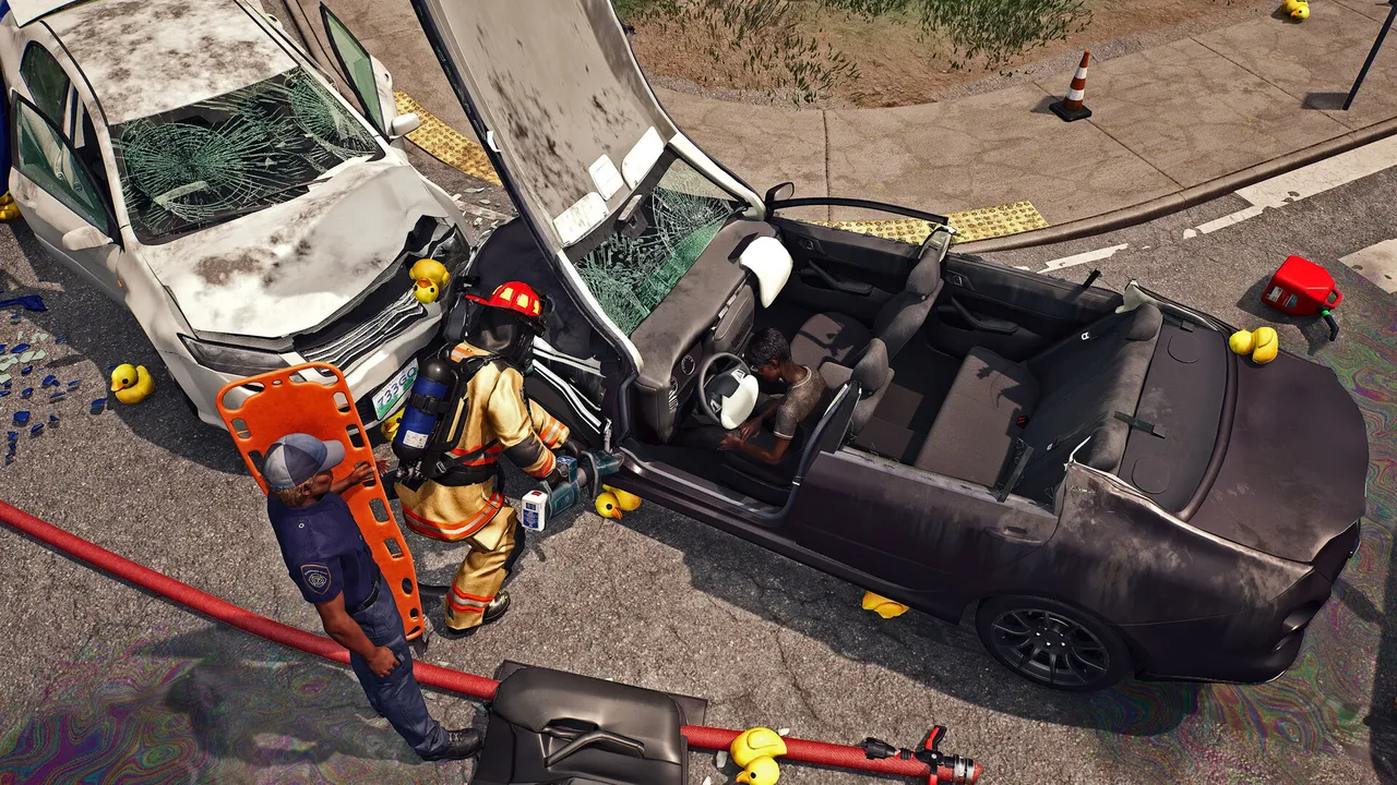 Firefighting Simulator: Ignite - Motor Vehicle Accident Expansion Screenshot 6