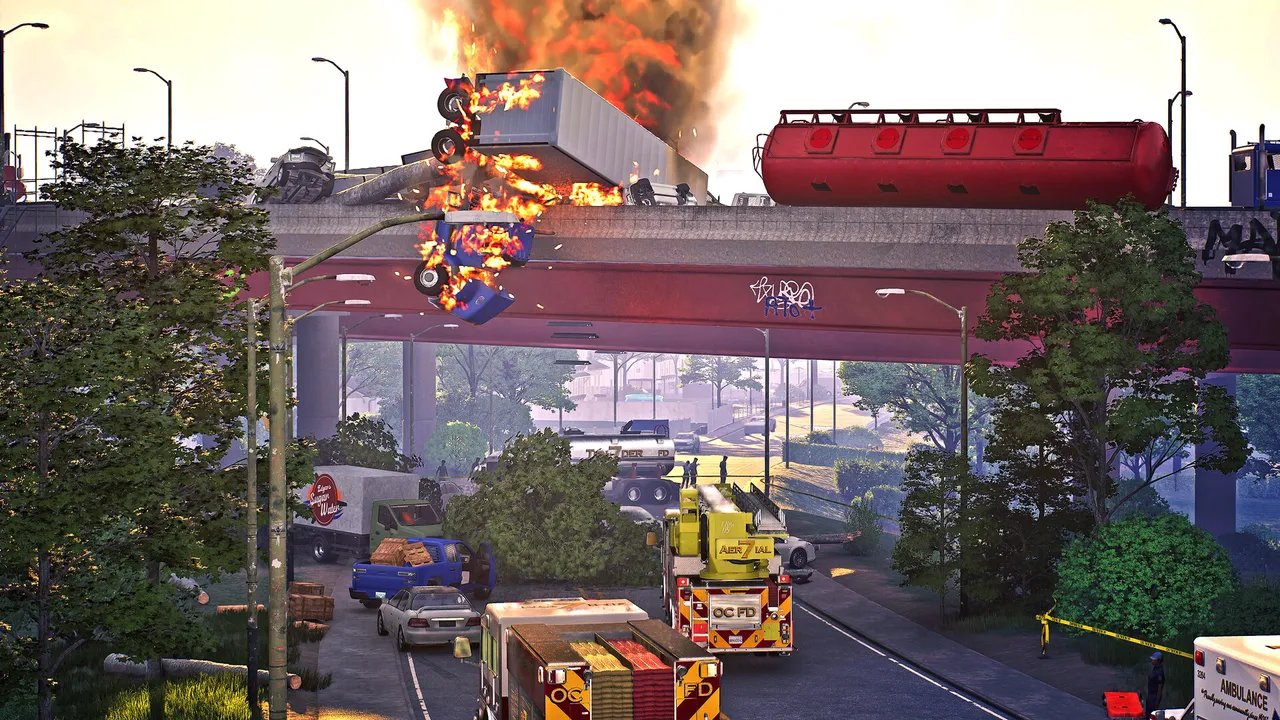 Firefighting Simulator: Ignite - Motor Vehicle Accident Expansion Screenshot 4