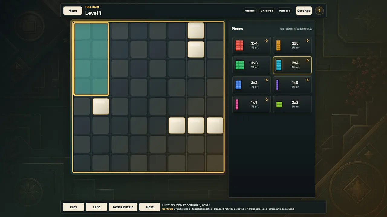 Eightfold Blocks Screenshot 1