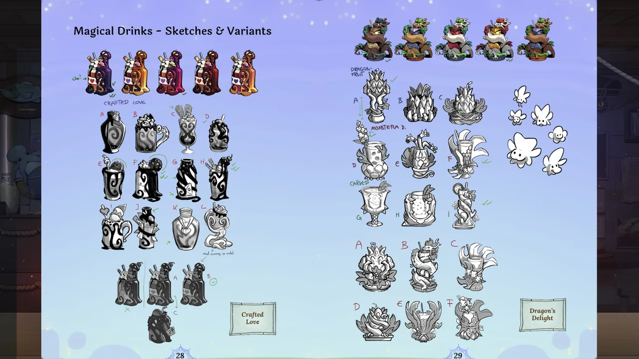 Tavern Talk 2: Dreamwalker - Artbook Screenshot 2