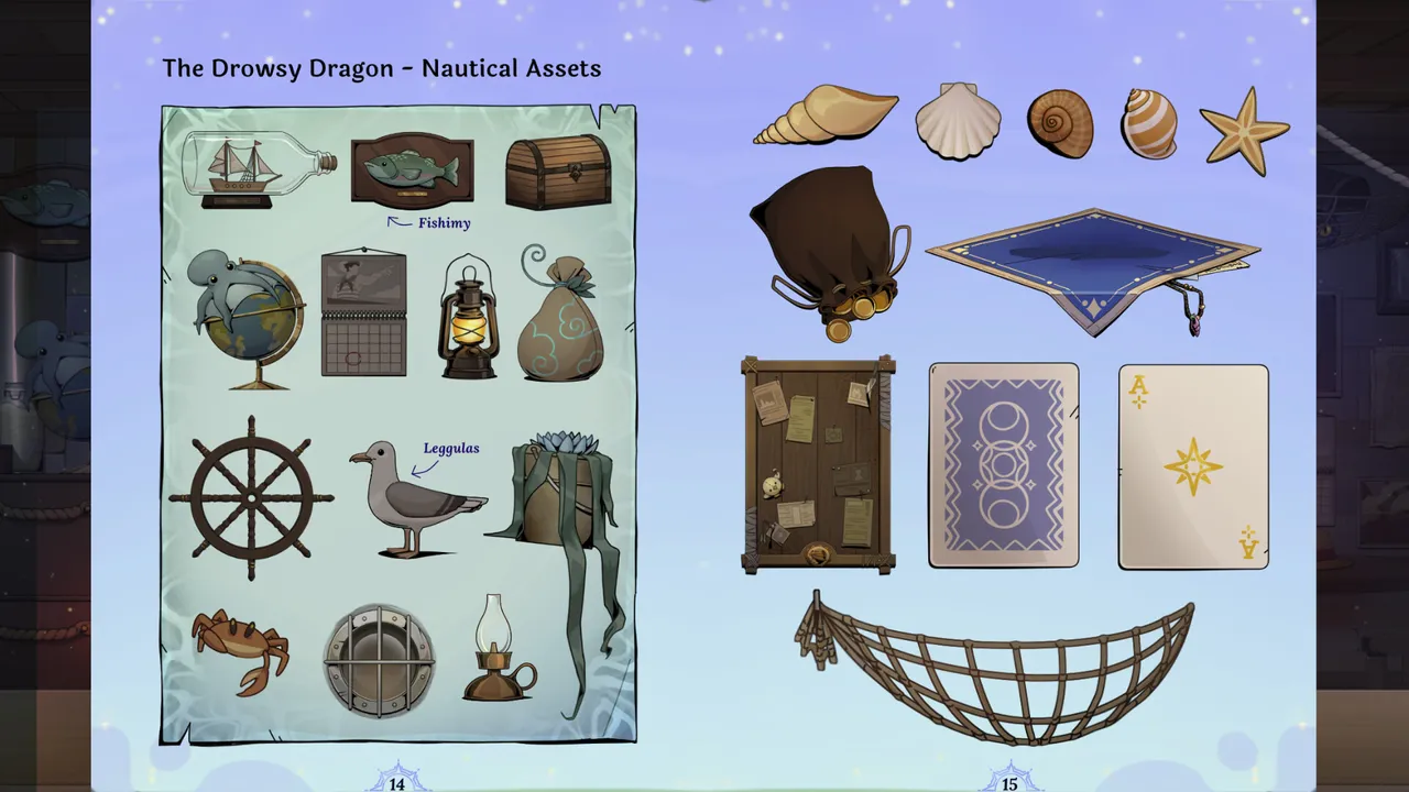 Tavern Talk 2: Dreamwalker - Artbook Screenshot 1
