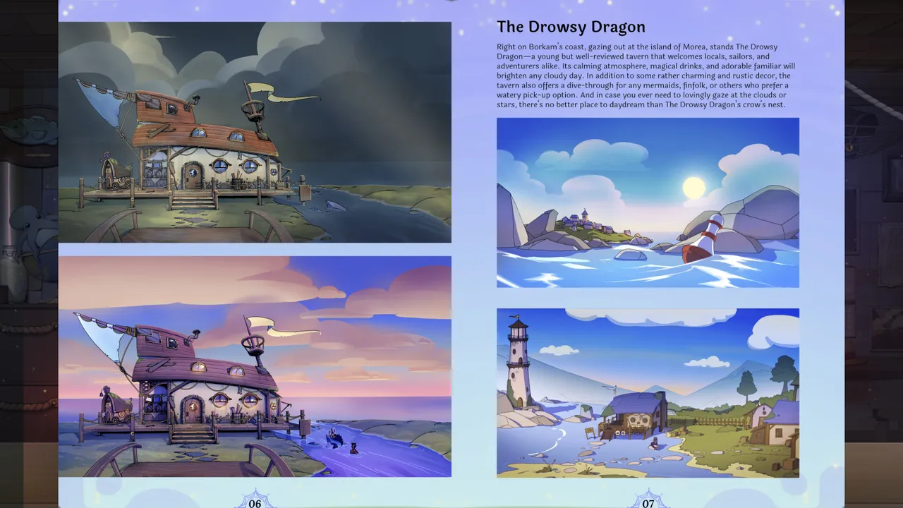 Tavern Talk 2: Dreamwalker - Artbook Screenshot 0