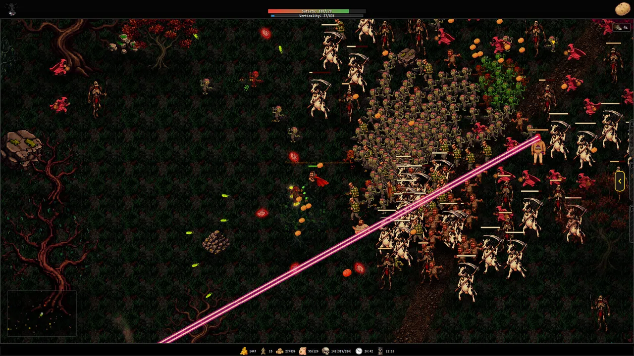 SZKELETAL: Estrogen Dracul's Potato Hunger Screenshot 1