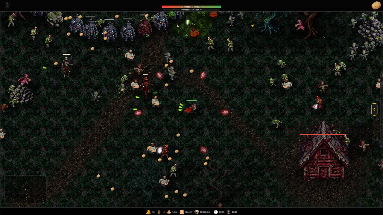 SZKELETAL: Estrogen Dracul's Potato Hunger Screenshot 0
