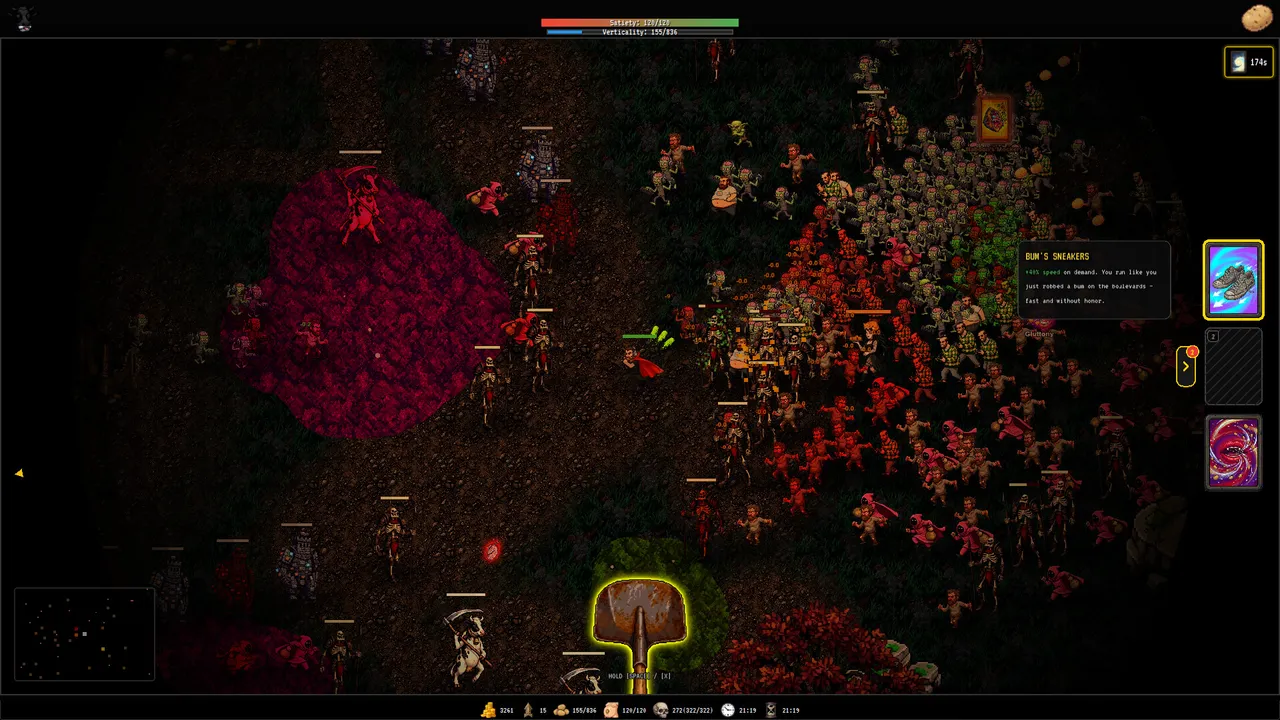 SZKELETAL: Estrogen Dracul's Potato Hunger Screenshot 9