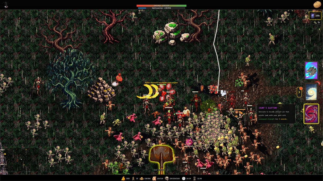 SZKELETAL: Estrogen Dracul's Potato Hunger Screenshot 8