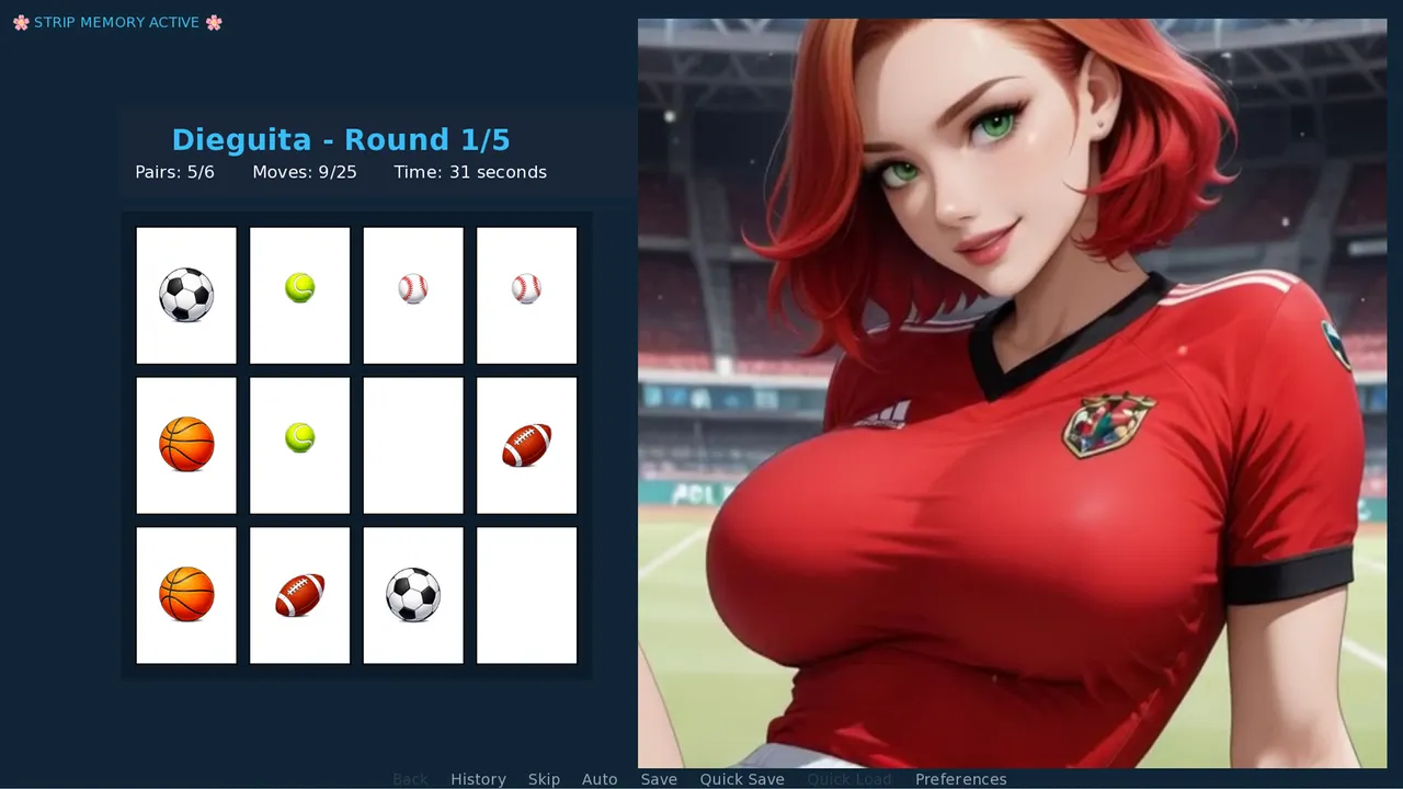 Strip Memory: Play hard, Undress harder! Screenshot 2