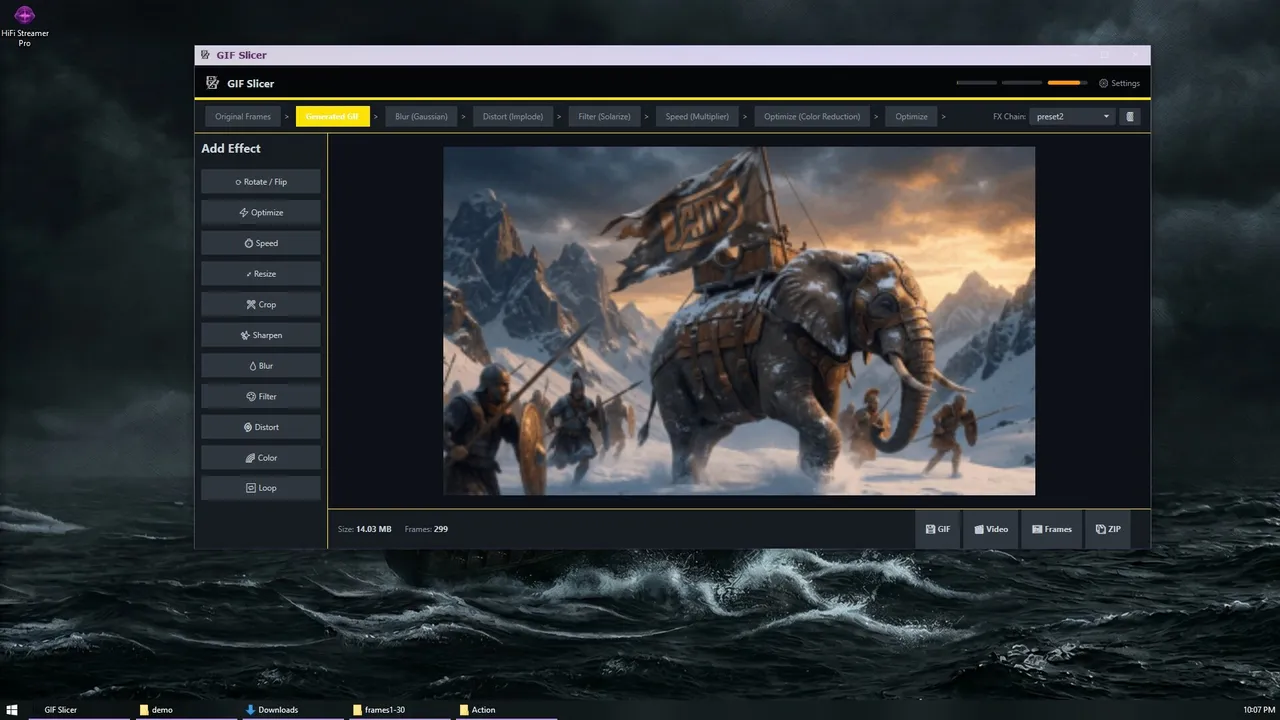 GIF Slicer Screenshot 2