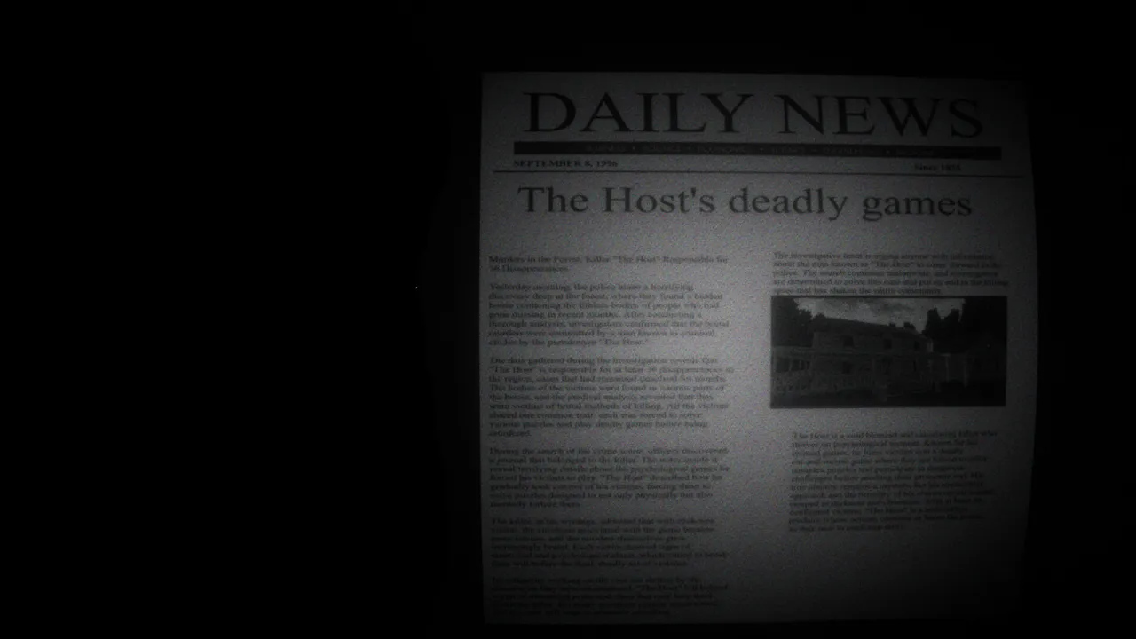 The Host's deadly games Screenshot 3